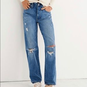 Madewell Dad Jeans in Stassen Wash